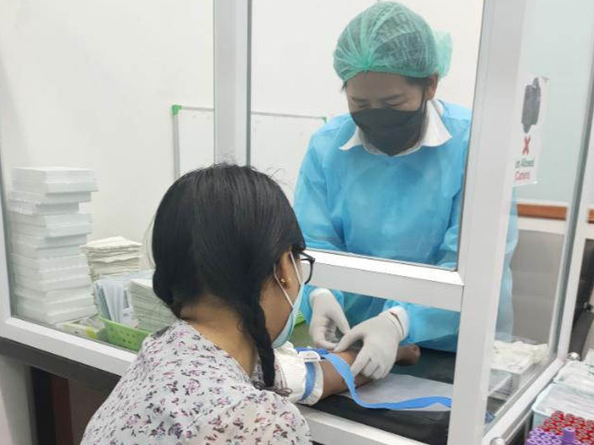 SML Myanmar, Laboratory testing, home testing